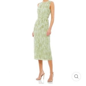 Sage Green Midi Dress